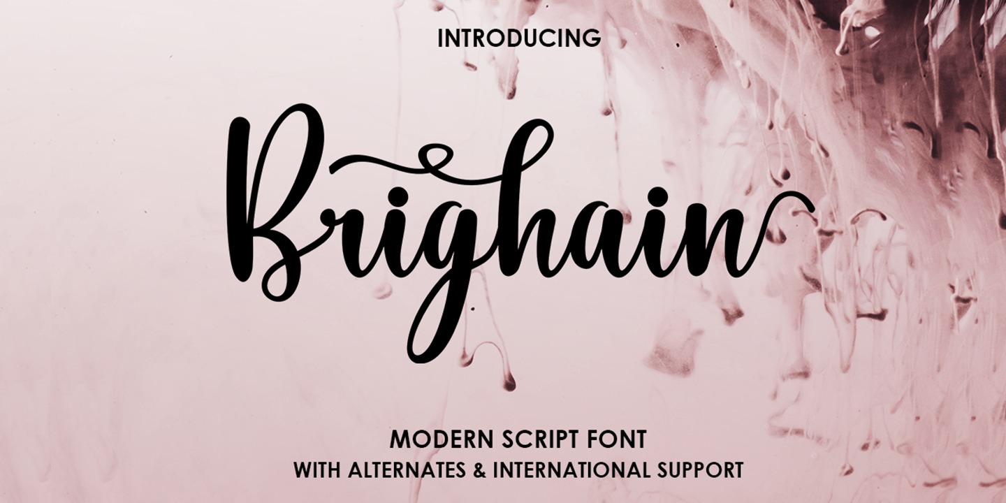Brighain Script Font